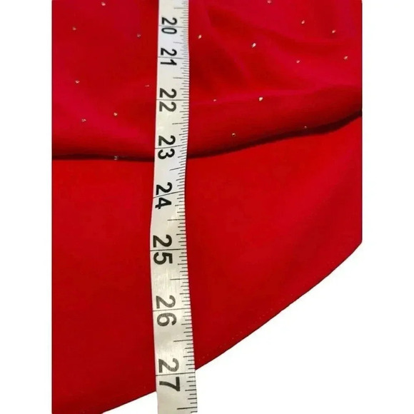 INC International Concepts Women’s Size 6 Red Embellished Surplice Top - Picture 6 of 6